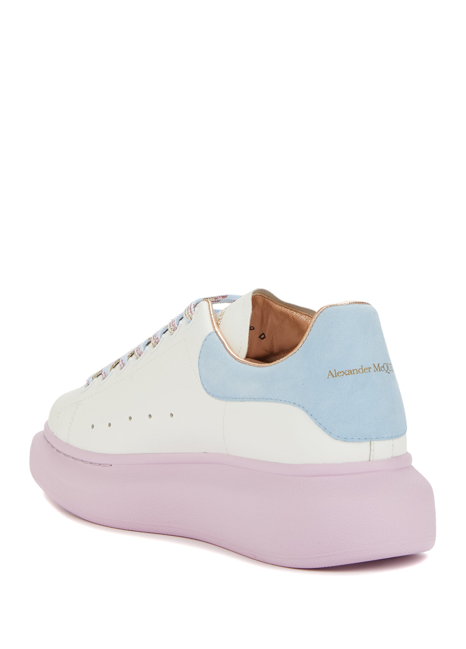ALEXANDER MCQUEEN LEATHER UPPER AND RU