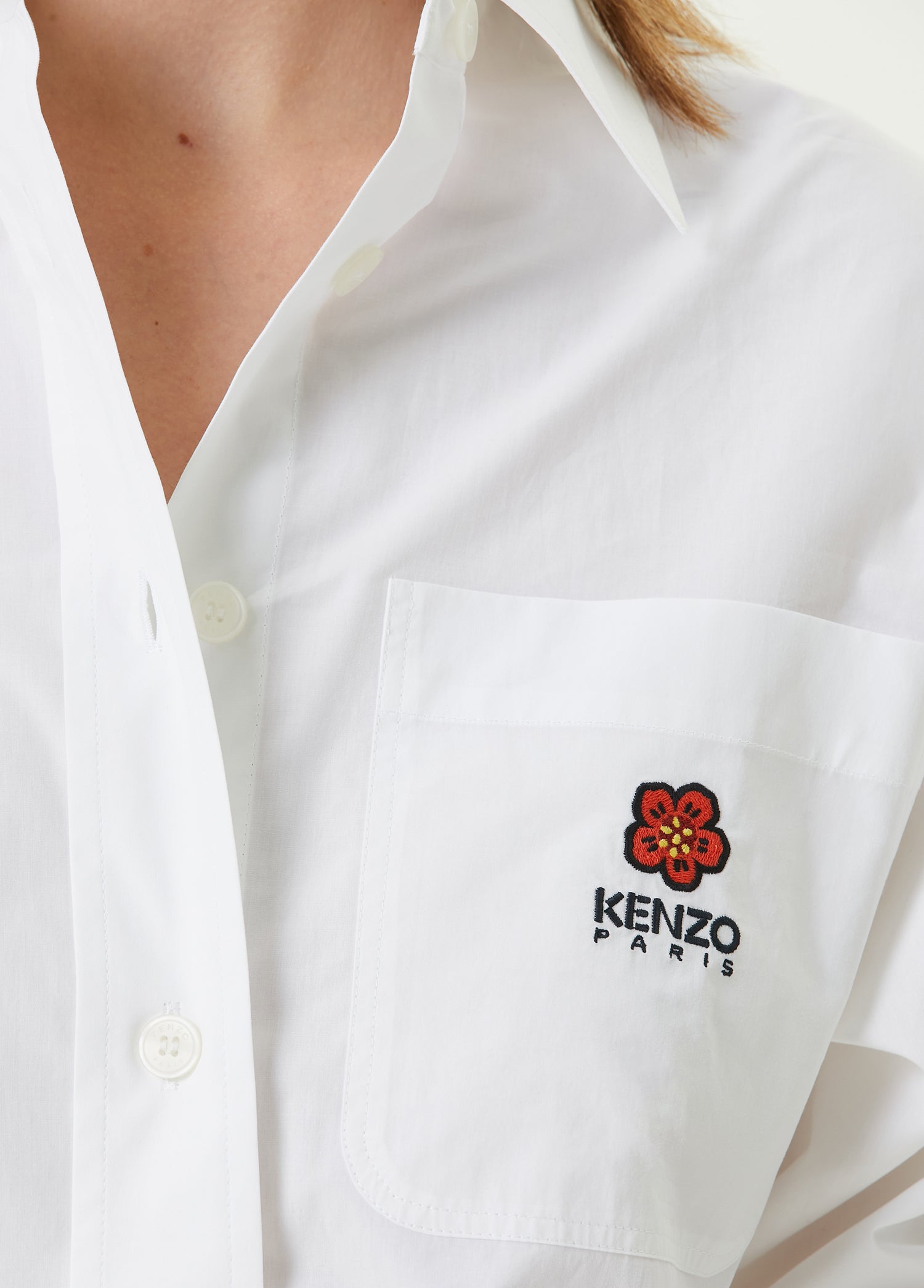 KENZO BOKE FLOWER OVERSIZE SHIRT