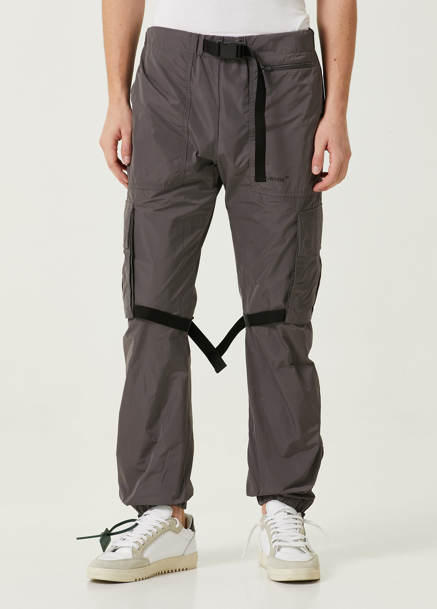 OFF-WHITE DIAG TAB POLY CARGO PANT