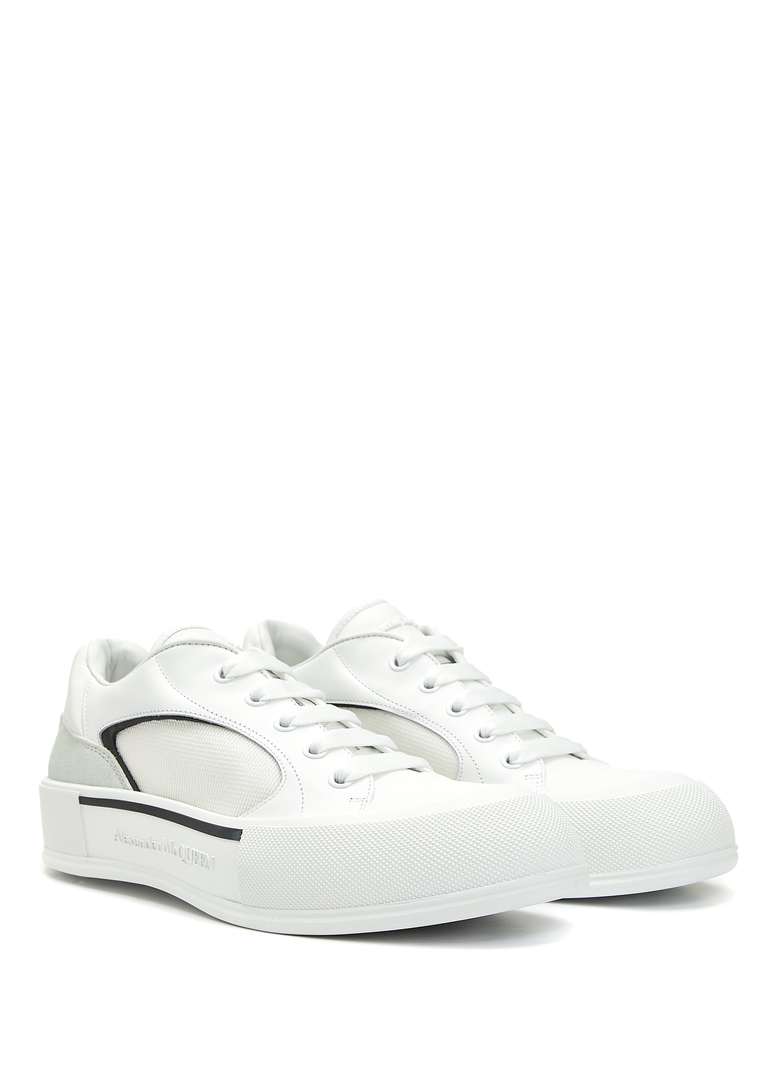 ALEXANDER MCQUEEN SKATE DECK PLIMSOLL SNEAKER