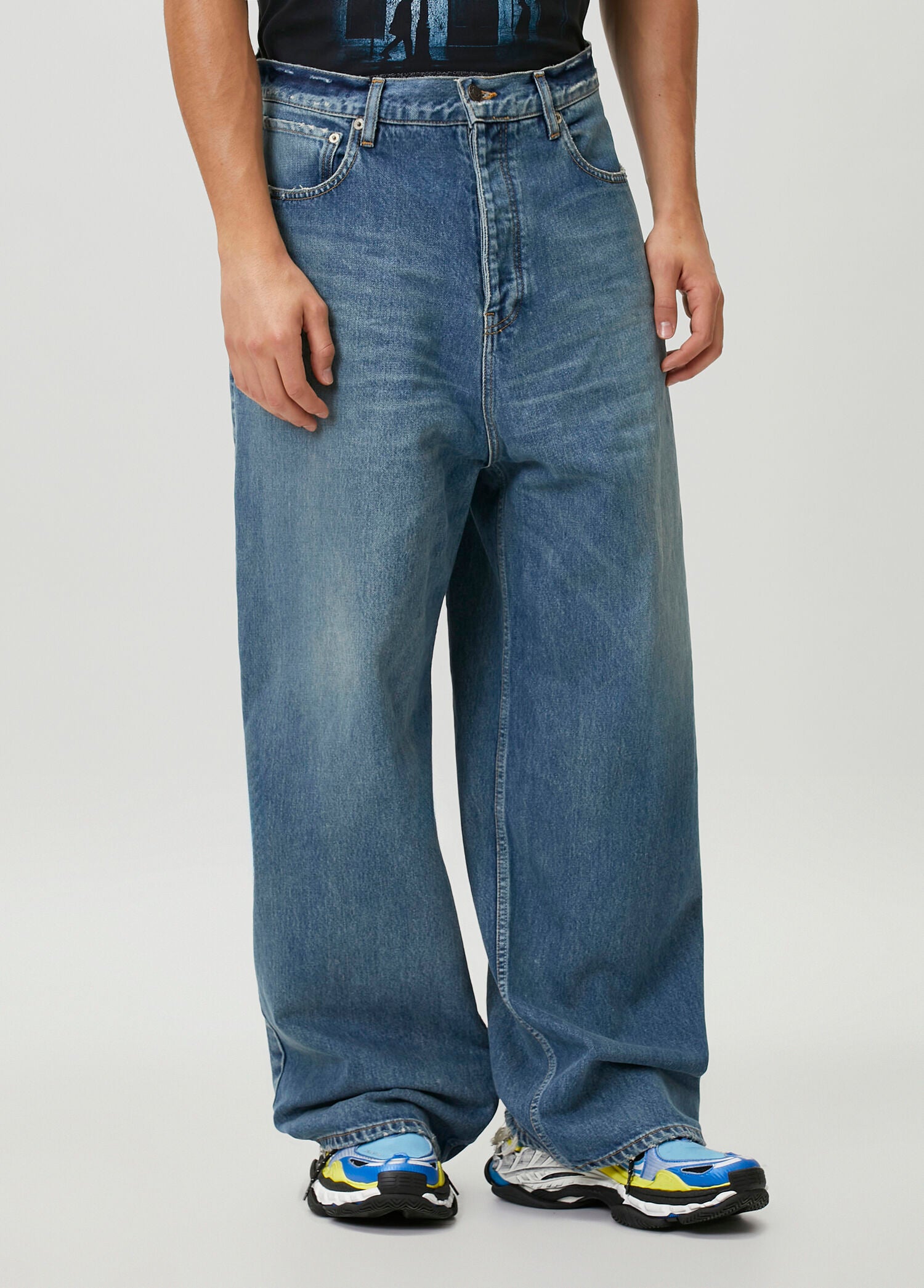 BALENCIAGA BAGGY FIT JEANS - BEYMEN