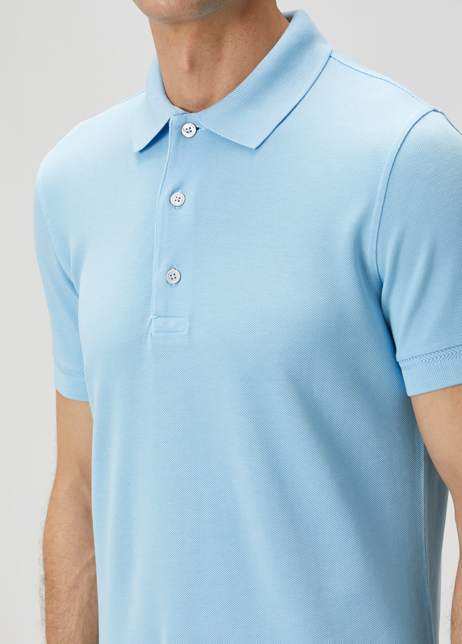 TOM FORD LYOCELL PIQUET SS POLO - BEYMEN